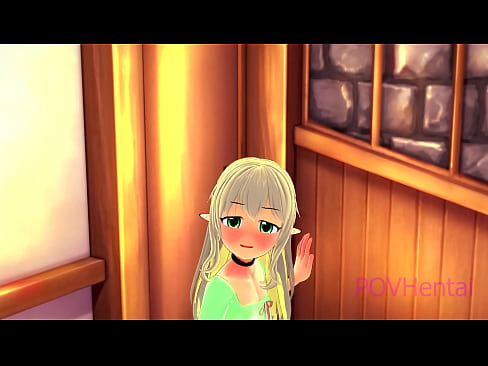 ❤️ (فخ) تساعدك خادمة Elvish على غسل وجهك. ❤️